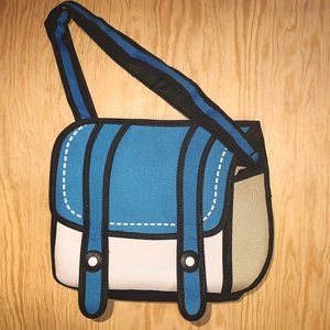 Jump From Paper messenger bag